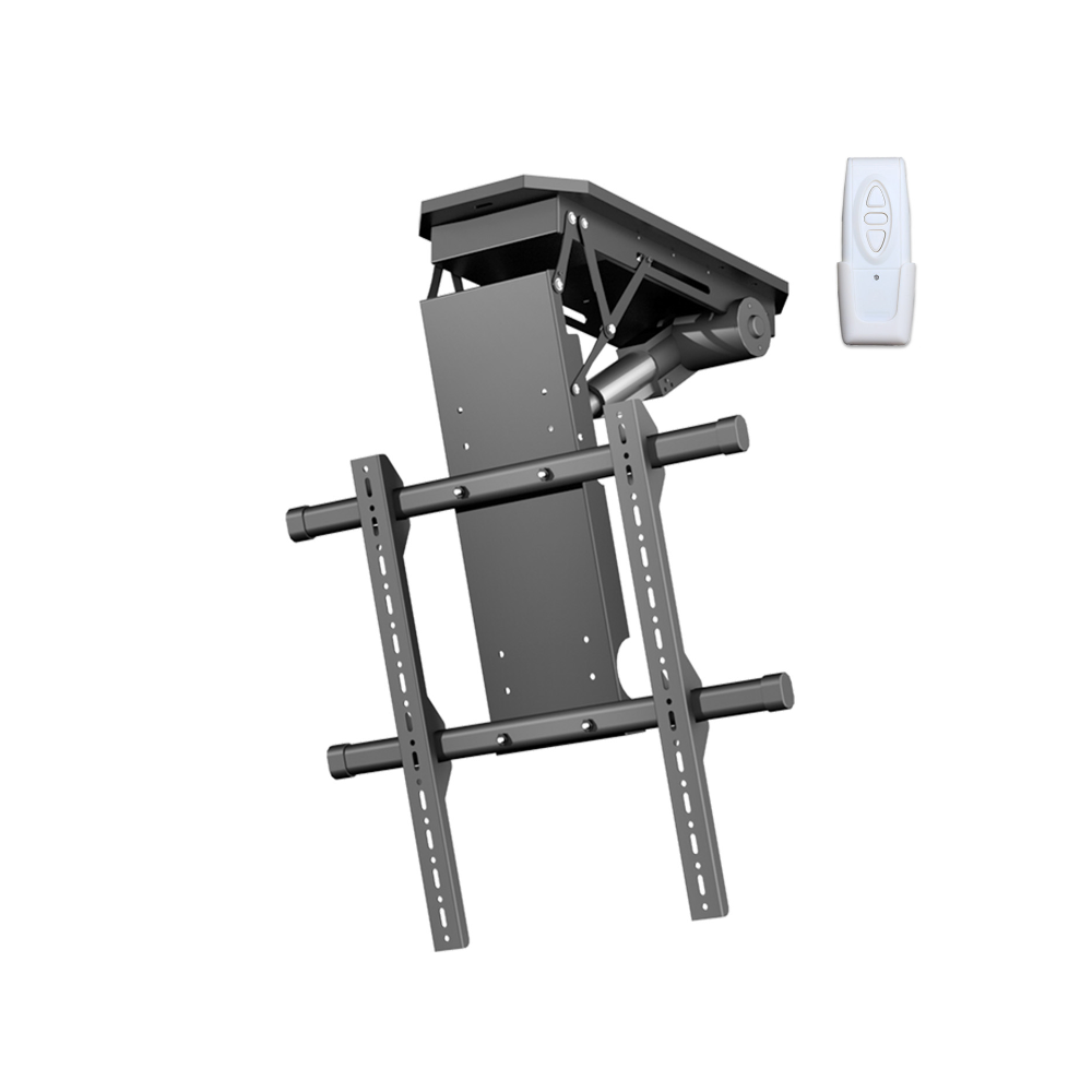 Motorized Ceiling TV Mount for 32 to 75 Inch TVs with Remote Control