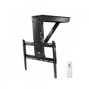 Motorized Ceiling TV Mount for 23 to 65 Inch TVs with Remote Control