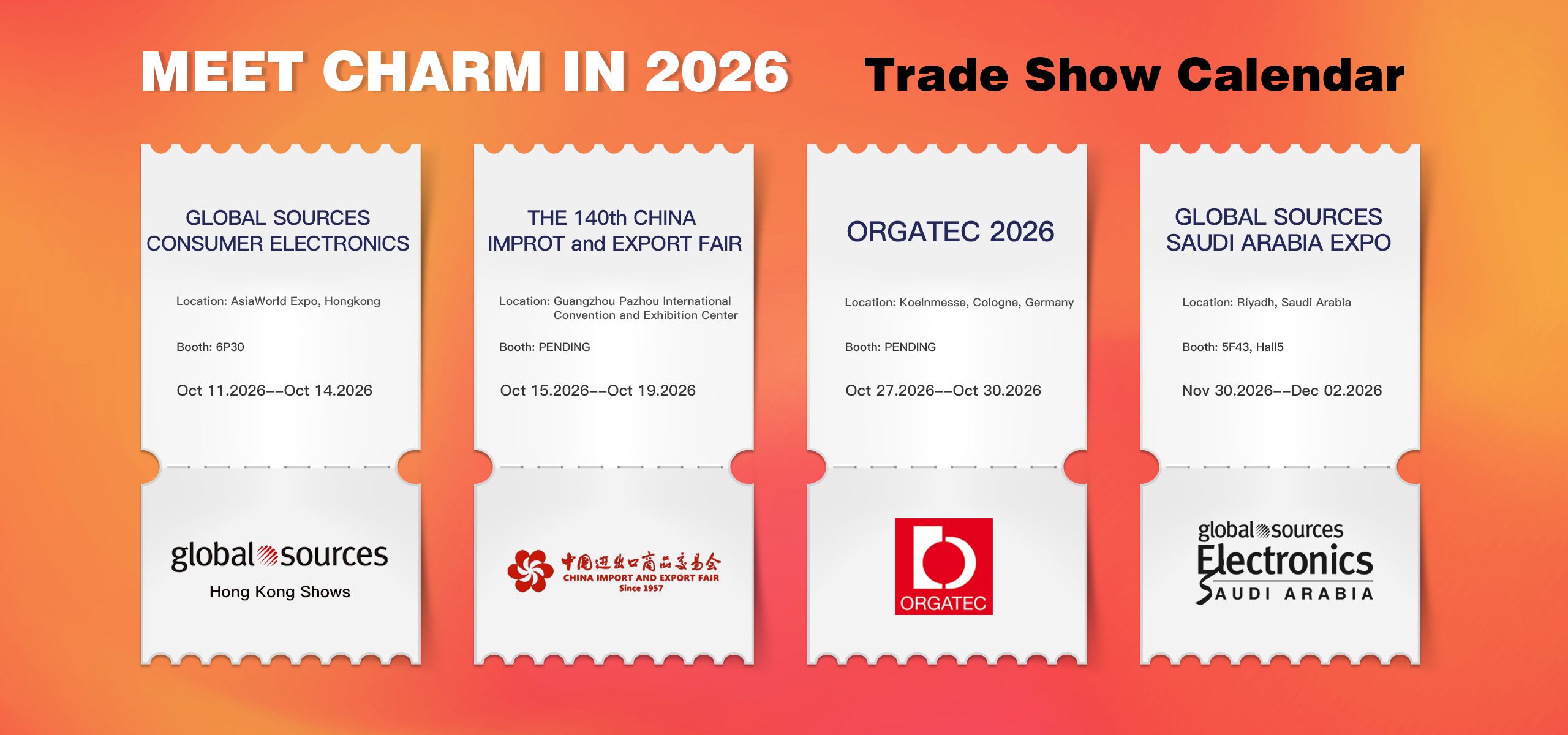 Trade Show Calendar