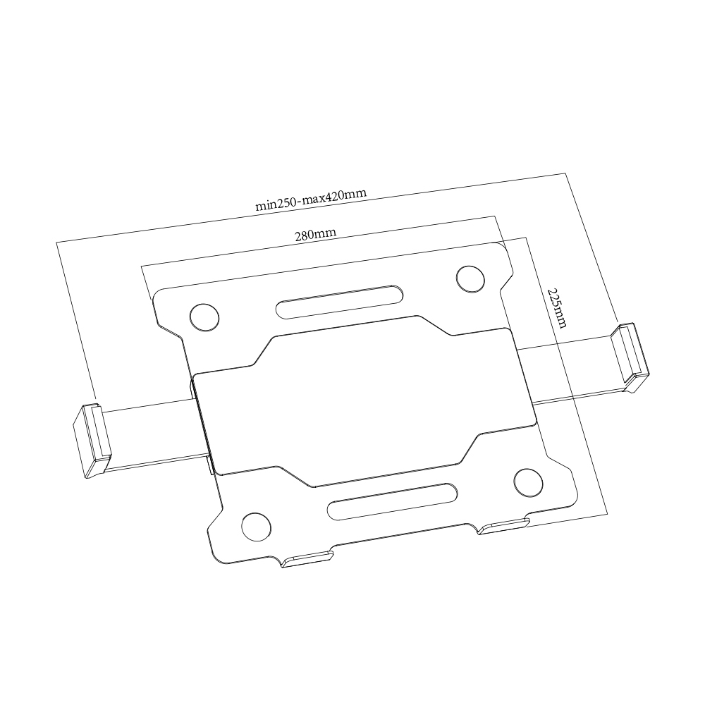 LAPTOP SUPPORT BRACKET LAPTOP TRAY HOLDER