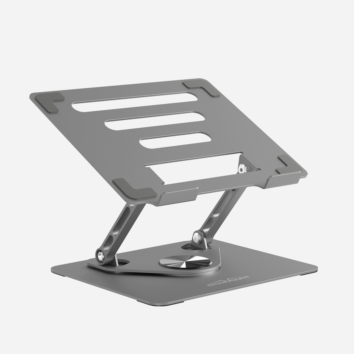Vertical Ergonomic Adjustable Foldable Laptop Stand 360 Rotation