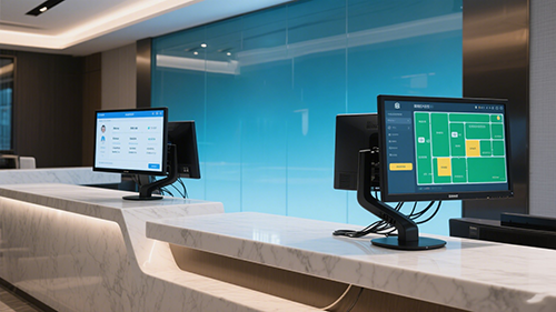 Hotel Display Gear: TV Stands, Mounts & Monitor Arms for Lobbies & Rooms