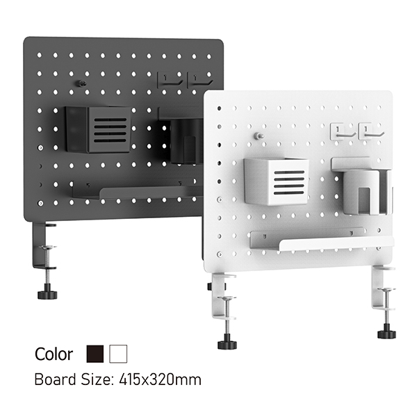 STRAIGHT FROM FACTORY PEGBOARD DESK SIDE STORAGE GAMING DESK