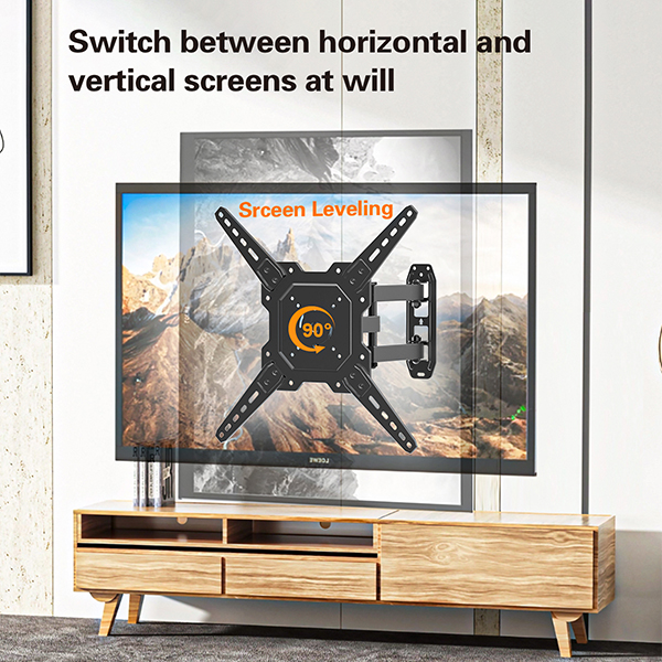 POPULAR STEEL WALL MOUNT TV BRACKET FULL MOTION SWIVEL