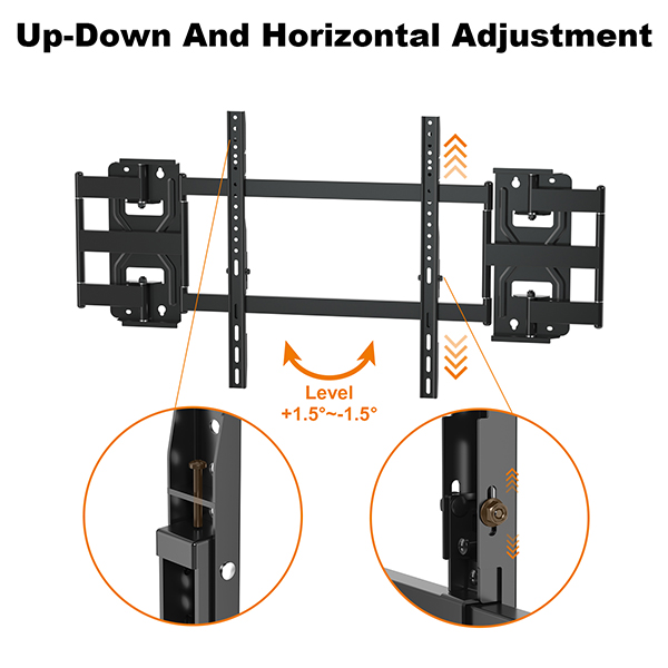 SWIVEL TV BRACKET LCD PLASMA FLAT SCREEN WALL MOUNT
