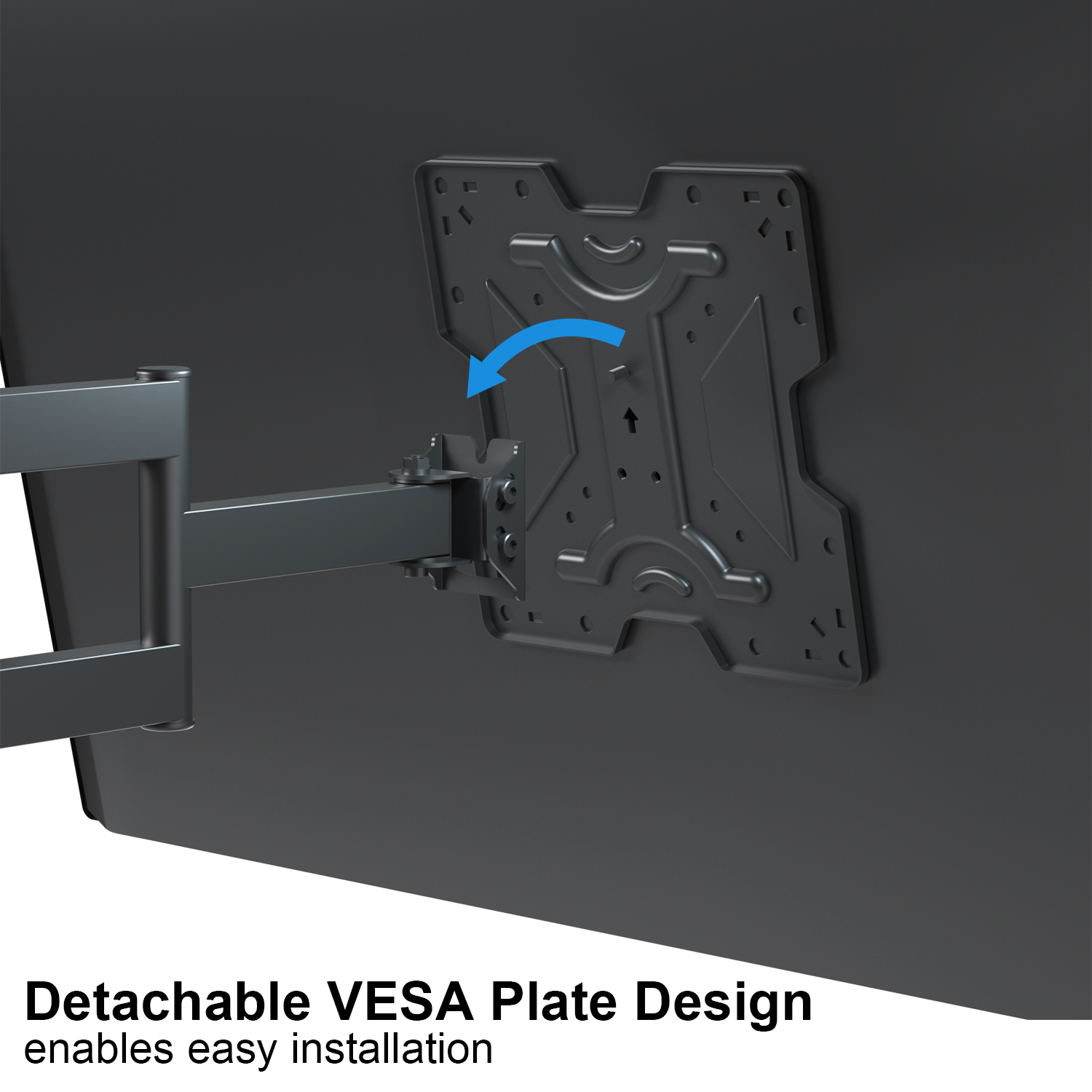 TV Bracket 180 Degrees Swivel TV Wall Mount