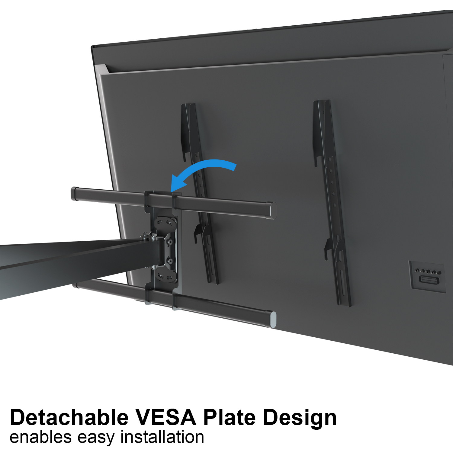 Wall Mount Full Motion Support Motorized Tv Mounts תושבת טלוויזיה ממונעת עם תמיכה מלאה לתנועה על הקיר