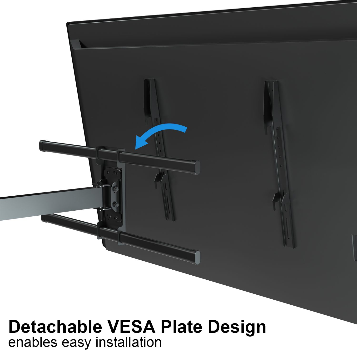 Full Motion TV Wall Mount Heavy Duty TV Bracket Mounts Support