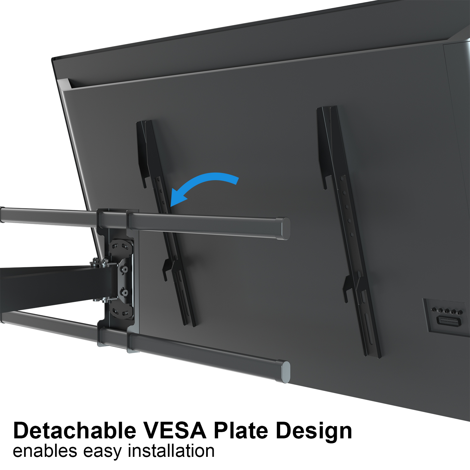 High Loading Heavy Duty Full Motion TV Wall Mount Bracket