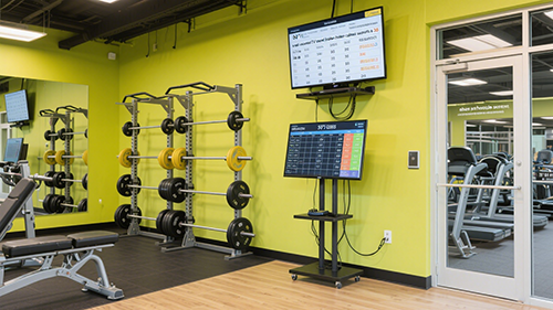No More Wobbly Gym Screens: Sweat-Proof TV Stands for Every Zone