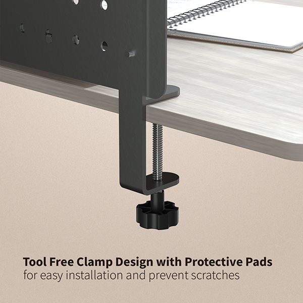 STRAIGHT FROM FACTORY PEGBOARD DESK SIDE STORAGE GAMING DESK