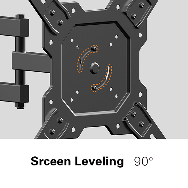 FULL MOTION ARTICULATING TV MONITOR WALL MOUNT ADJUSTABLE HANGER
