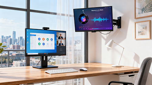 Home Office TV Stands: Compact Desk Racks & Corner Wall Mounts