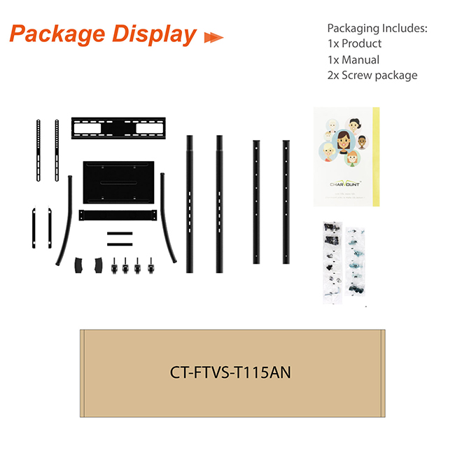 50 inch tv stand with mount (5)