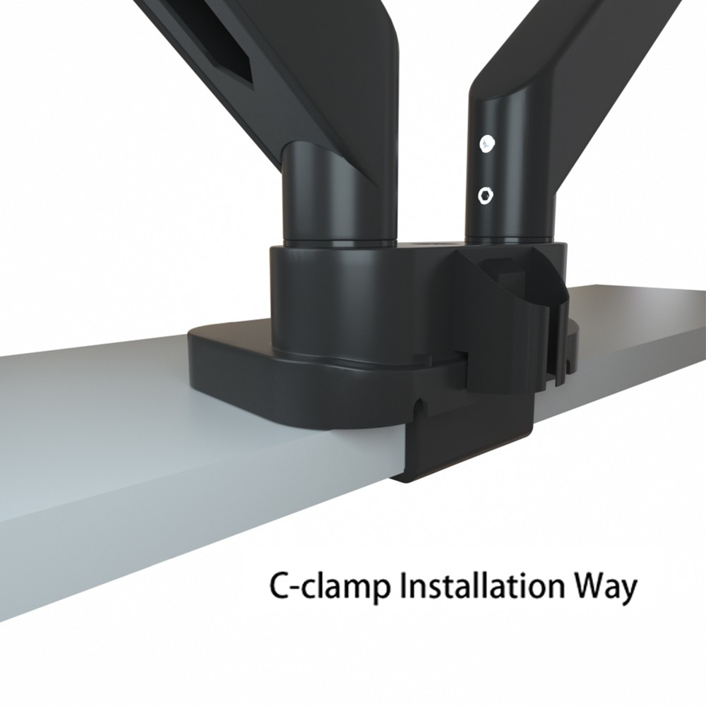 Dual 2 screen Monitor arm stand mount