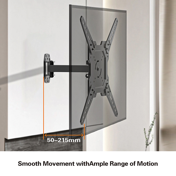 FULL MOTION ARTICULATING TV MONITOR WALL MOUNT ADJUSTABLE HANGER