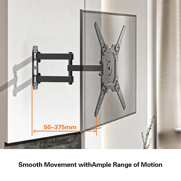POPULAR STEEL WALL MOUNT TV BRACKET FULL MOTION SWIVEL