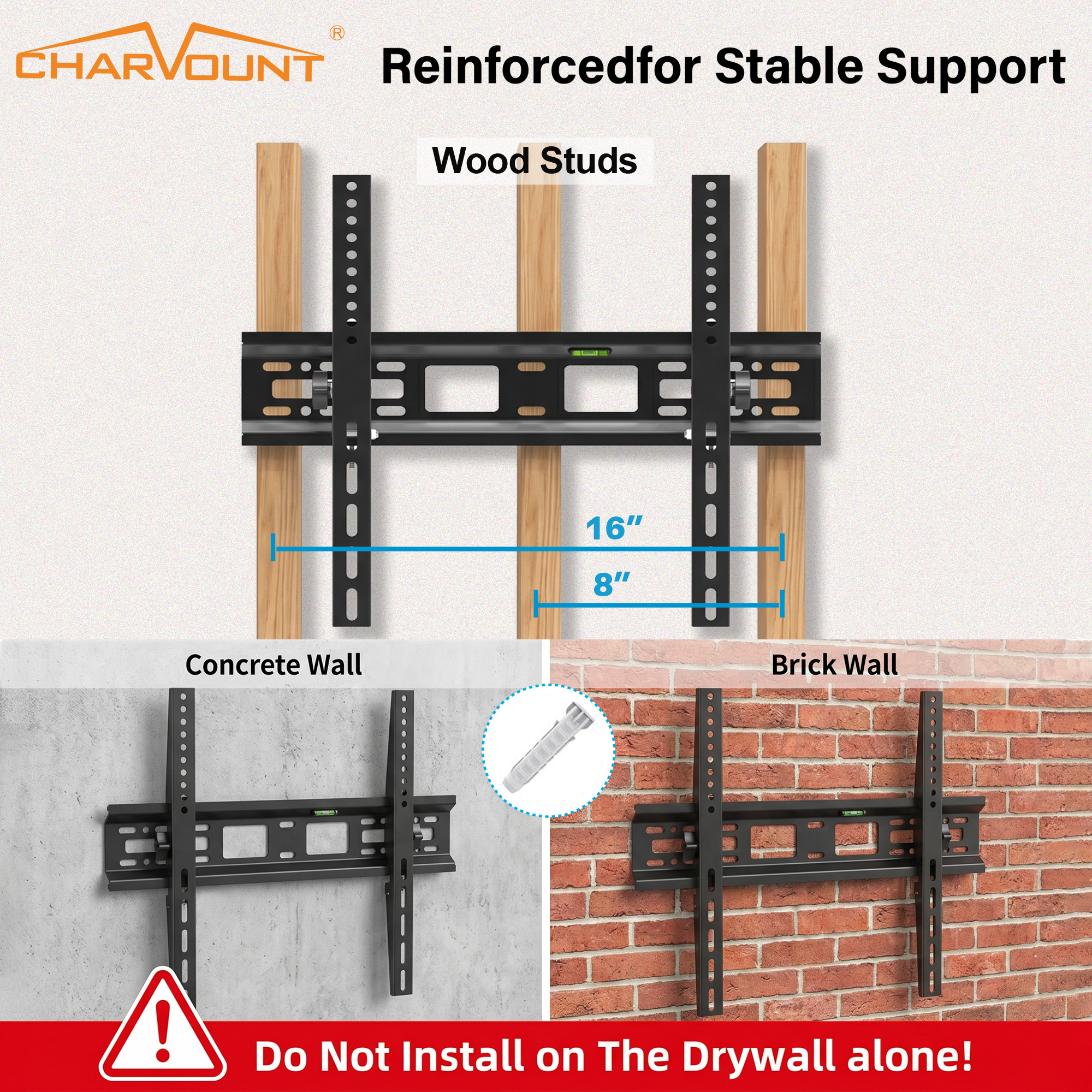 Tilting TV Wall Mount for 26 to 55 Inch TVs Tilting TV Wall Mount for 26 to 55 Inch TVs