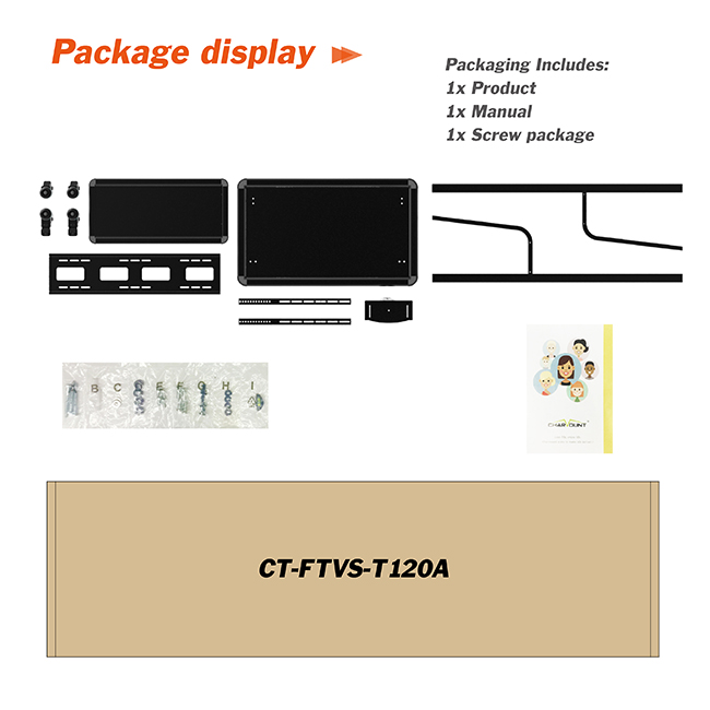 Latest Trend Mobile TV Stand with Wheels