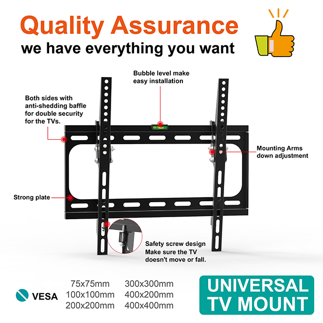 ULTRA-SLIM 70 Inch Tilt TV Mount