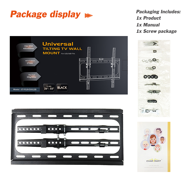 ULTRA-SLIM 70 Inch Tilt TV Mount