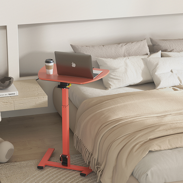 HOME HEIGHT ADJUSTABLE PORTABLE TABLE MOBILE LAPTOP CART