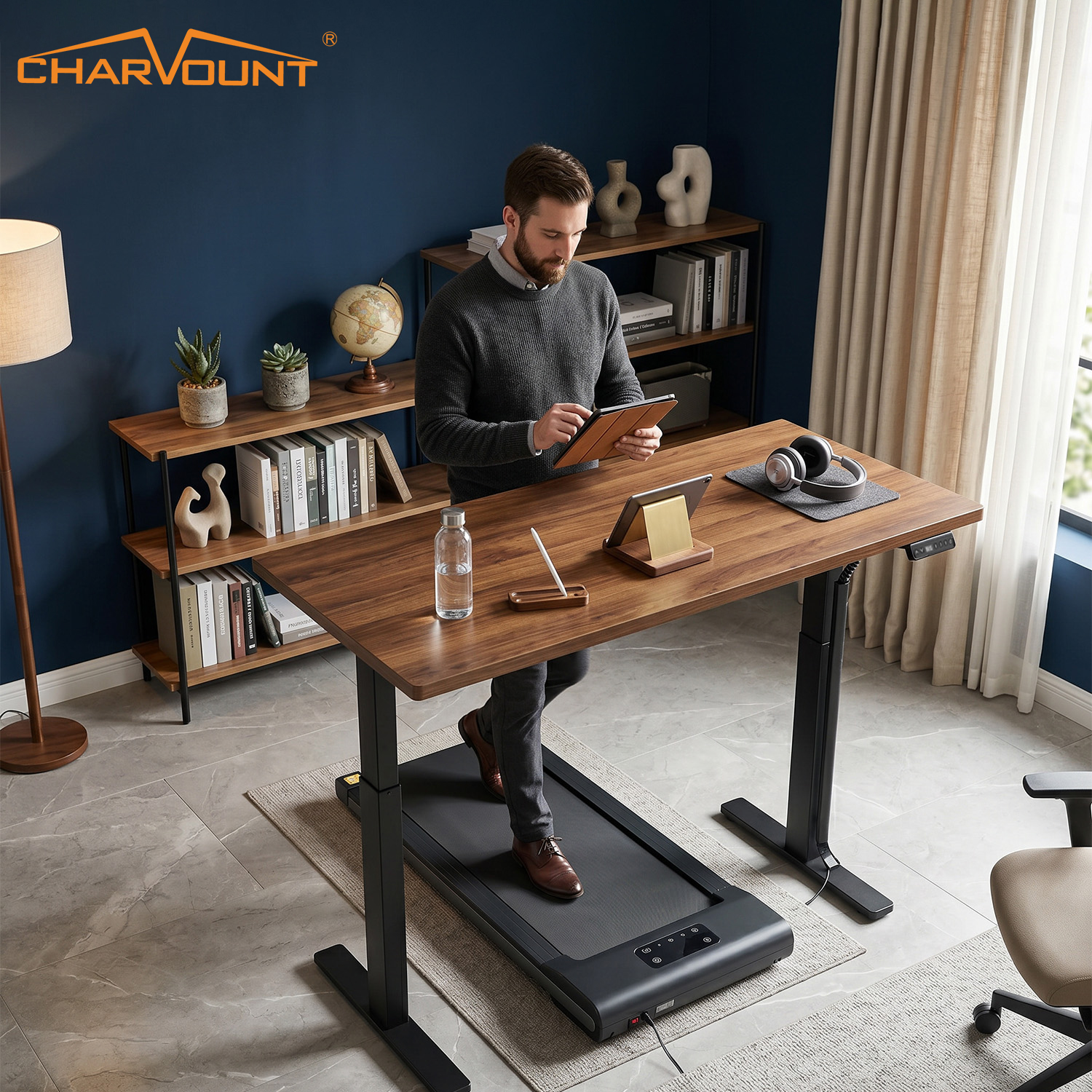 Single Motor Electric Standing Desk Frame with Memory Controller Single Motor Electric Standing Desk Frame with Memory Controller