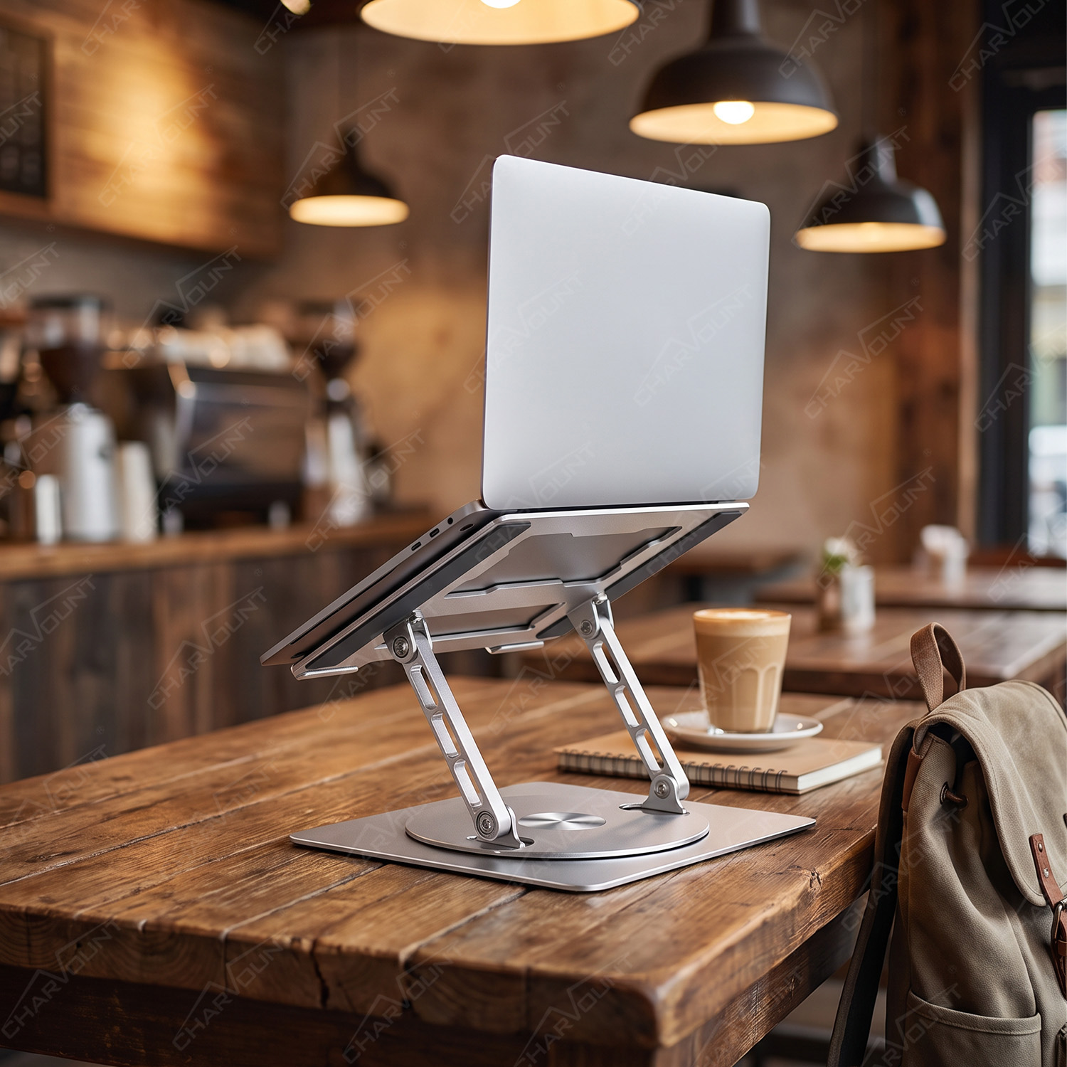 360° Rotating Adjustable Laptop Stand for 10–17.3 Inch Laptops – Foldable Metal Riser 360° Rotating Adjustable Laptop Stand for 10–17.3 Inch Laptops – Foldable Metal Riser