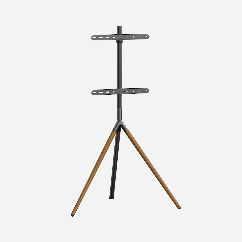 Universal TV Floor Stand Mount Brackets Black Floating TV Stand
