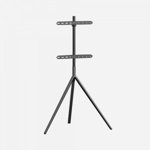 Universal TV Floor Stand Mount Brackets Black Floating TV Stand