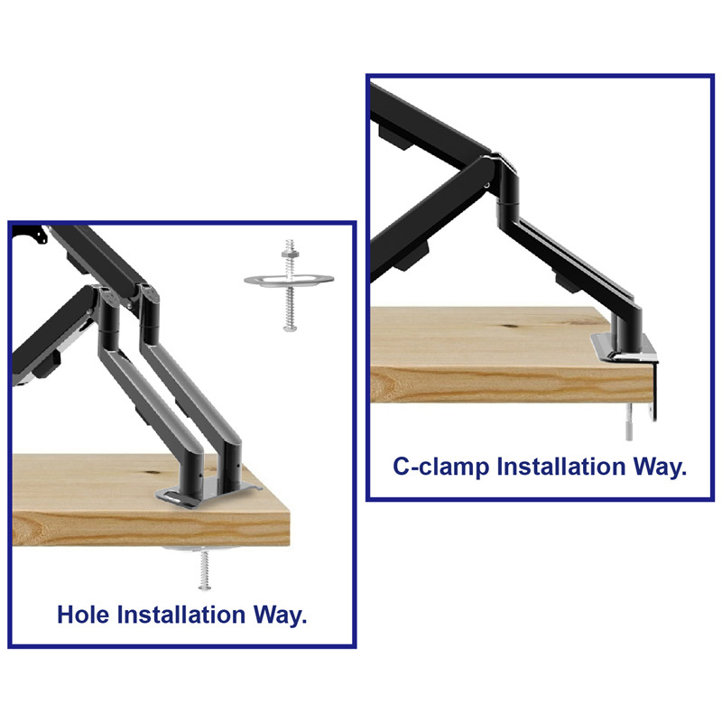 Dual VESA Mount Monitor Arm2