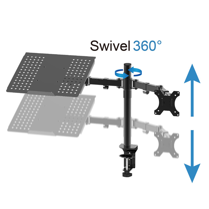 Monitor Arm with Laptop Stand4