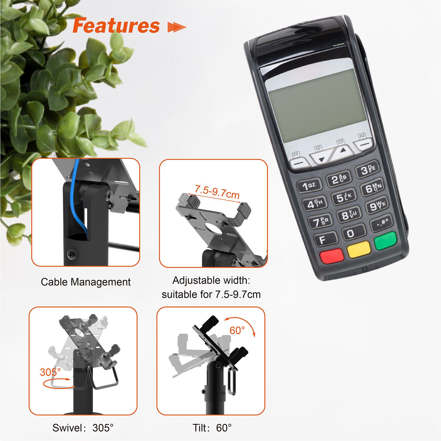Wholesale POS Machine Display Stand Manufacturer and Factory | CHARM-TECH