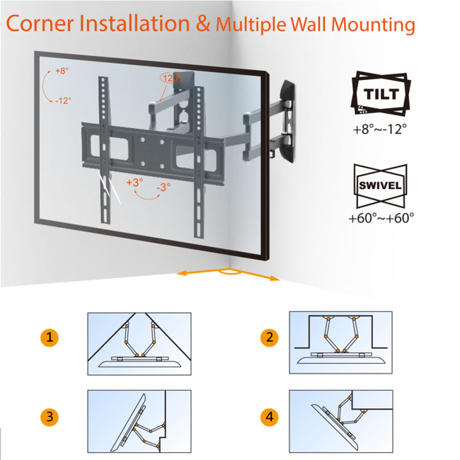 corner mount tv wall mount (3)